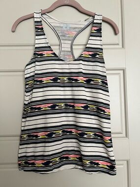 BDG Striped Racerback Tank Top